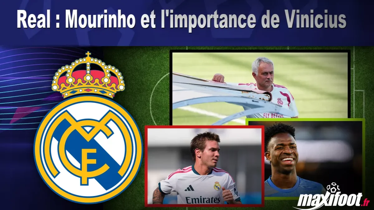 Real : Mourinho et l'importance de Vinicius