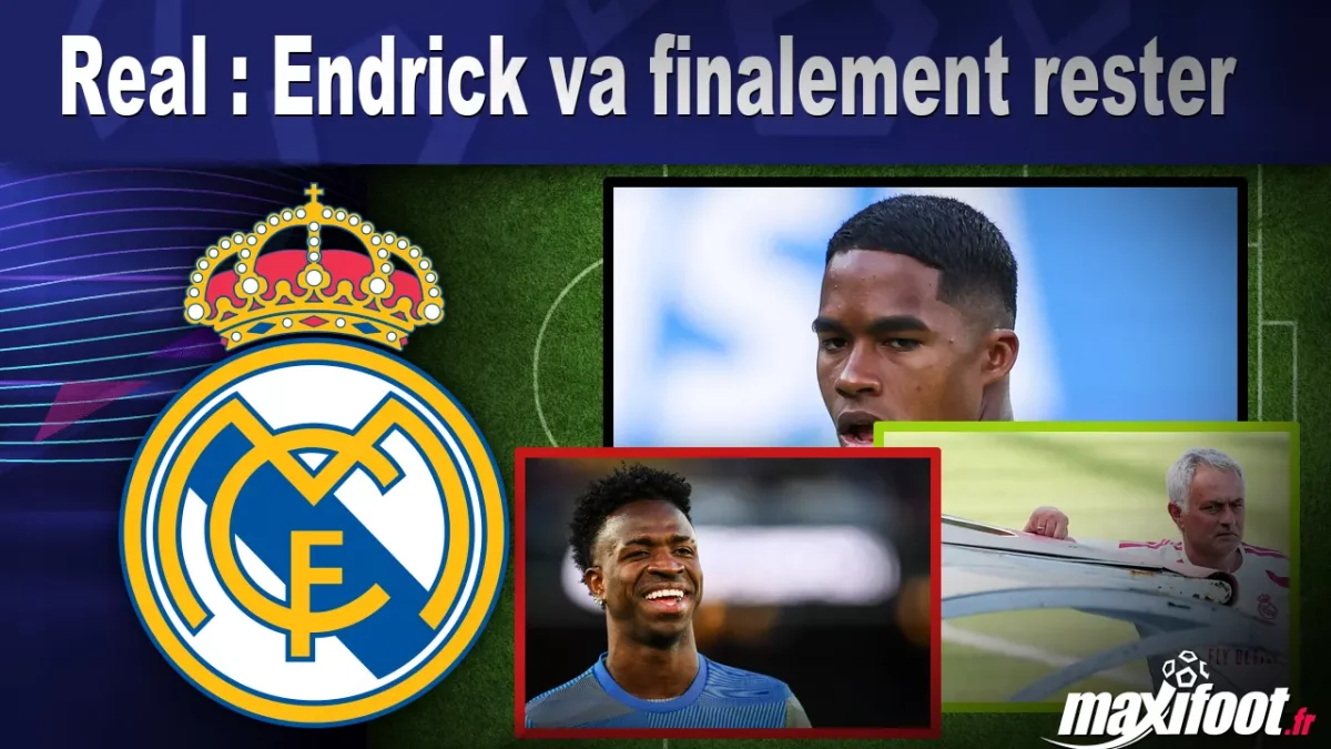 Mercato Real : Endrick va finalement rester