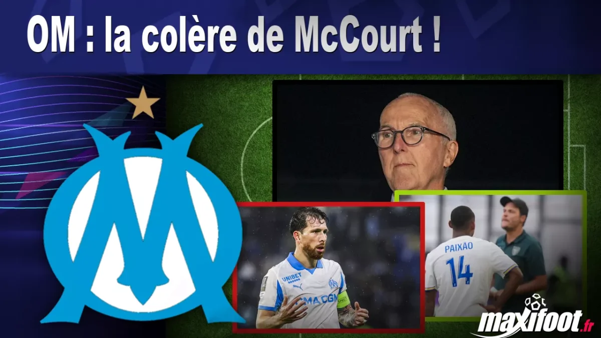 OM : la colère de McCourt !