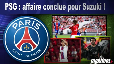 Mercato PSG : affaire conclue pour Suzuki !