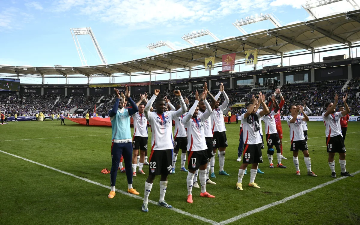 Toulouse - OL : les Lyonnais régulièrement vainqueurs au Stadium