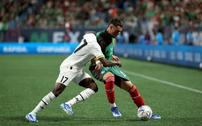 Ernest Nuamah (OL) déjà en forme avec le Ghana