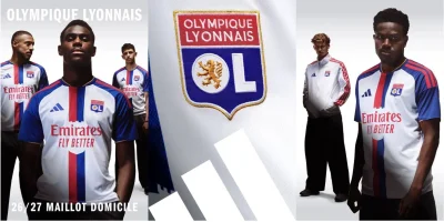 L'OL et OL Lyonnes dévoilent leur maillot domicile 2026-2027