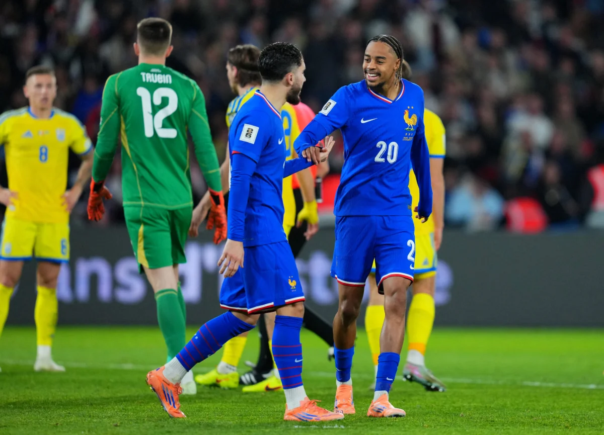 Bleus : Cherki et Barcola (ex-OL) ont mis à l’honneur leur premier club