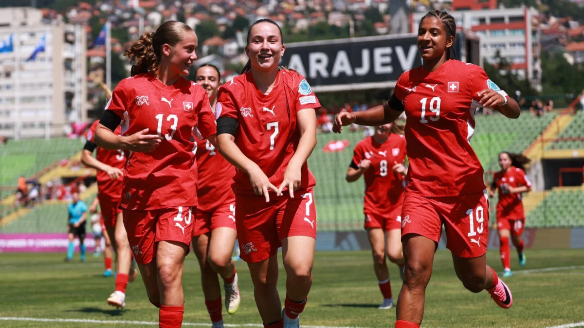 Euro U19 : pour ses débuts, Emilie Mece (OL Lyonnes) brille avec la Suisse