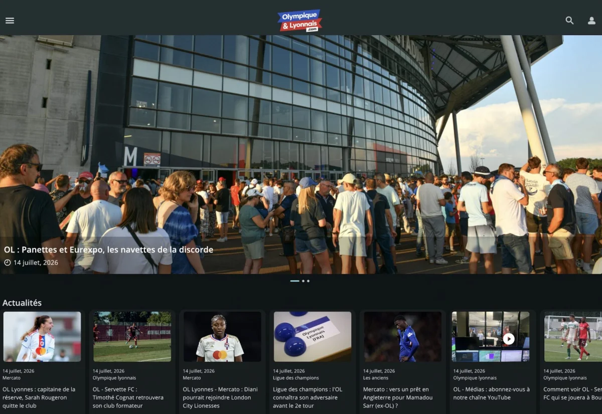 OL : téléchargez l'application d'Olympique et Lyonnais