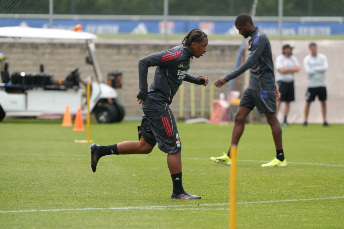 À peine arrivé en Allemagne, Fofana a repris l'entraînement avec l'OL