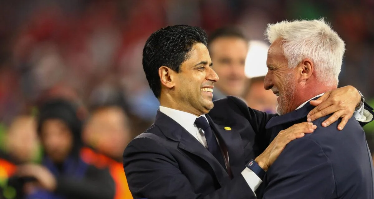 PSG : "L'exemple de ce que doit être une équipe"... les mots forts de Nasser Al-Khelaïfi dans les vestiaires de Munich