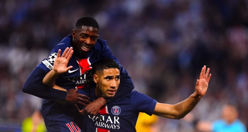 PSG : Hakimi et Dembélé avec le CUP pour fêter les 10 ans du groupe !