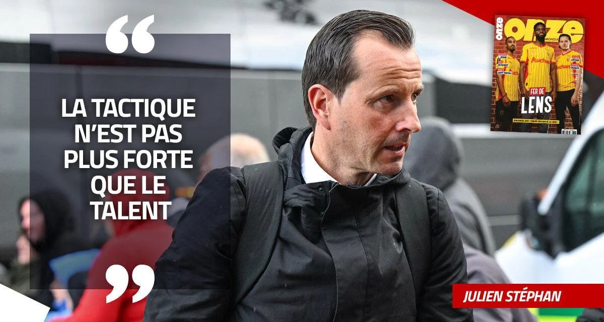 L’instant tactique avec Julien Stéphan : « La tactique n’est pas plus forte que le talent »
