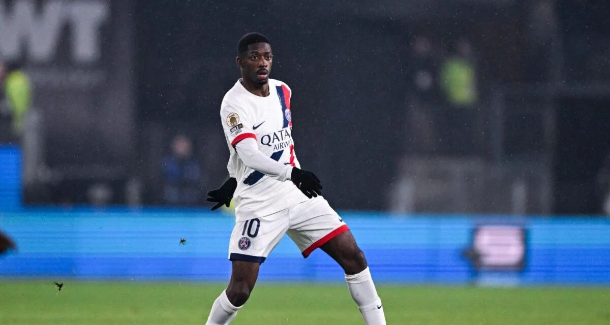 PFC-PSG : inquiétude pour Ousmane Dembélé à deux semaines de la finale de ligue des champion contre Arsenal