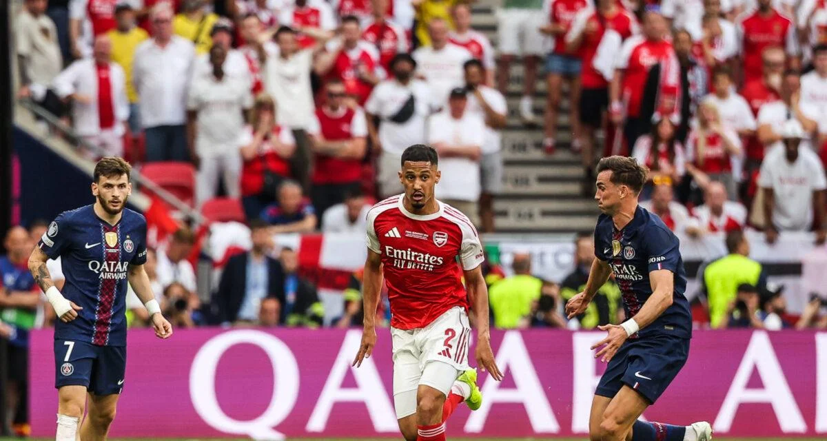 "Ils ne sont pas intouchables" ... Saliba veut "aller déloger le PSG" en Ligue des champions
