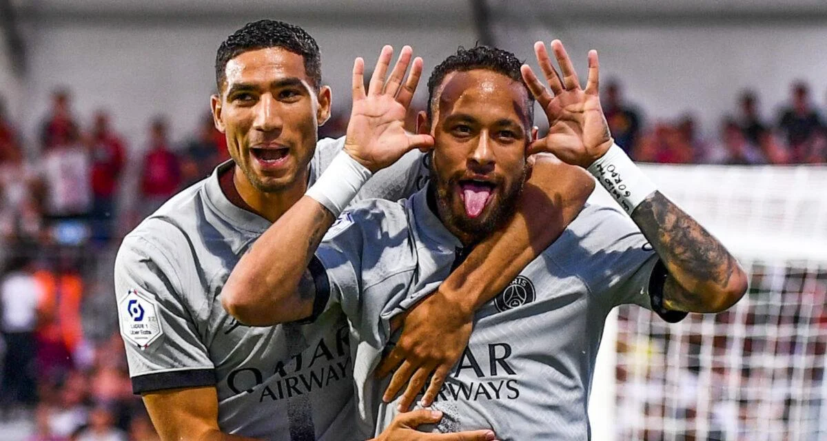 PSG : le moment génial entre Neymar et Hakimi après Brésil-Maroc
