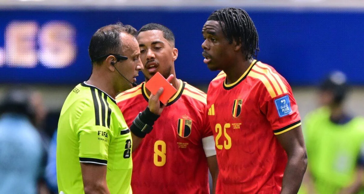 Coupe du monde : déjà deux fois en plus qu'en 2022, le nombre de cartons rouges explose !