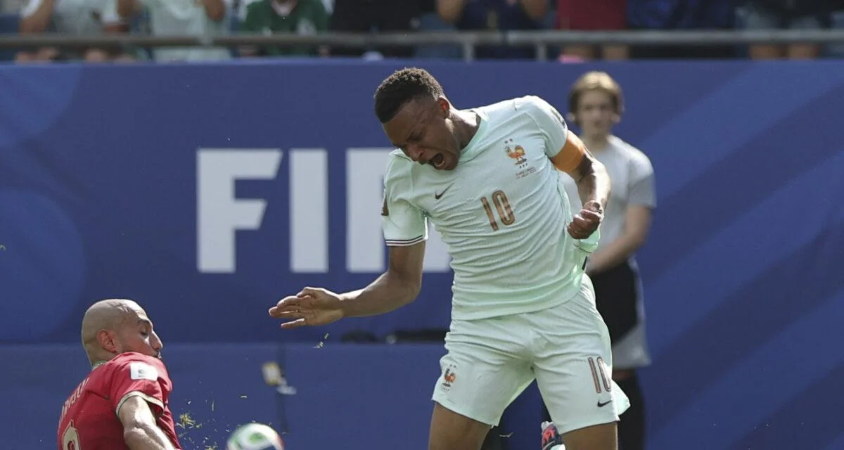 France-Maroc : l'image inquiétante de la cheville Mbappé, blessé !