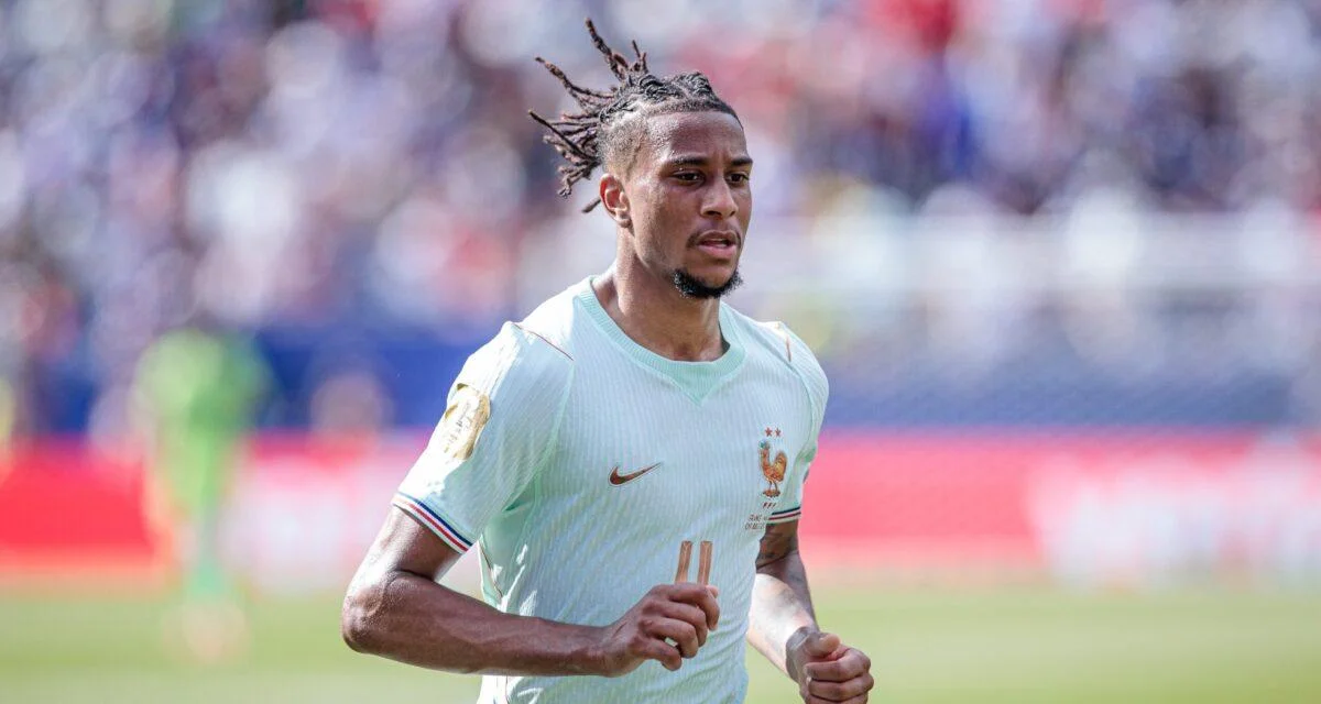 France-Espagne : Olise échappe au rouge avec un tacle plus que limite