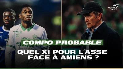 ASSE - Amiens : Montanier tranche dans le vif pour une ultime chance