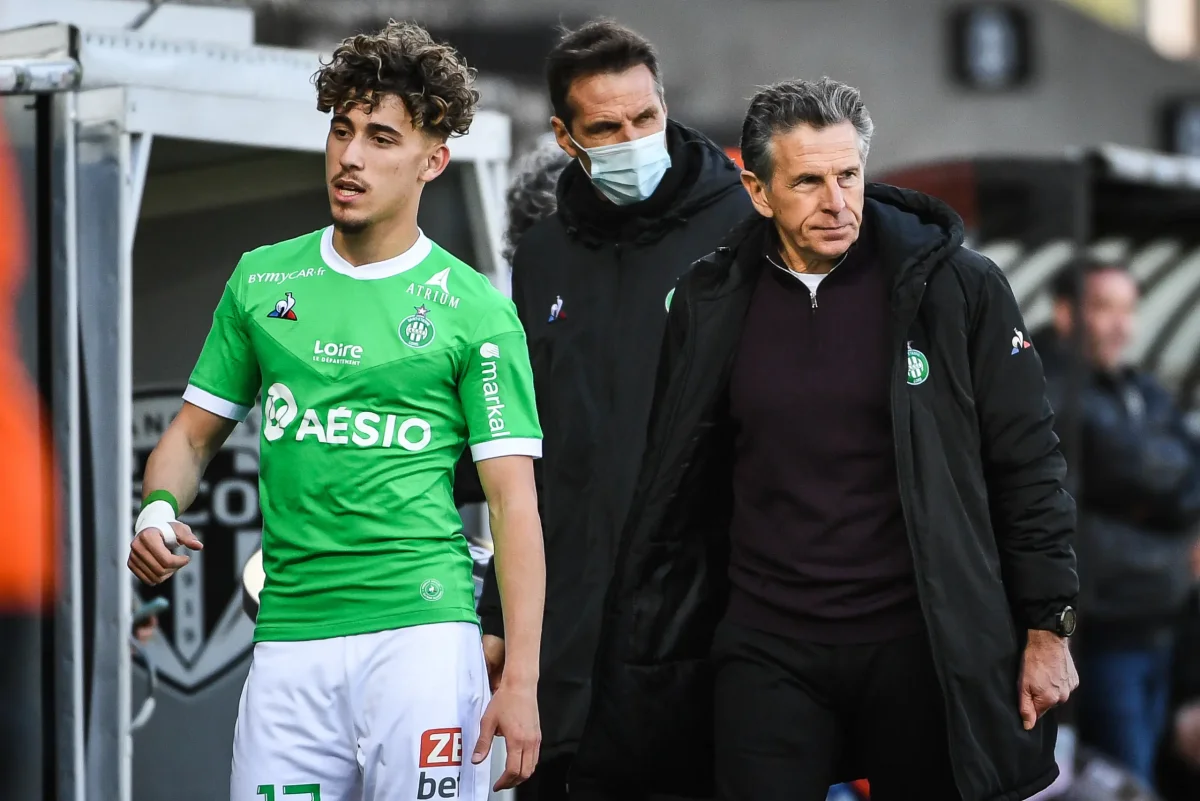 Puel défend son bilan et sa mission à Saint-Étienne