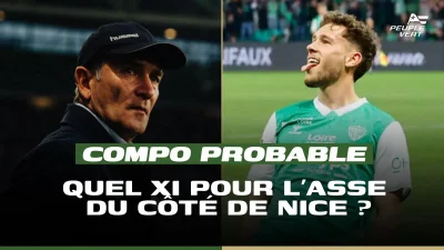 Compo ASSE : Le onze qui emmènera les Verts en Ligue 1 ?