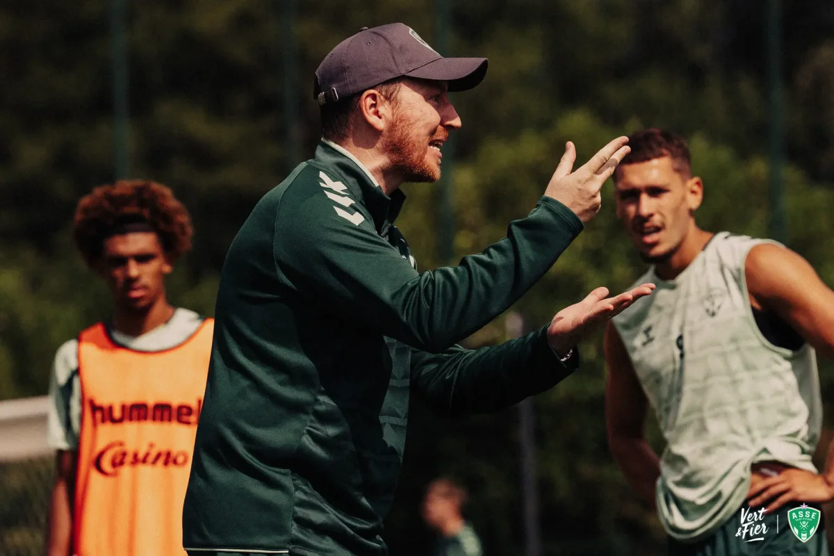 ASSE : une séquence publiée par le club révèle un vrai défi pour Cathro