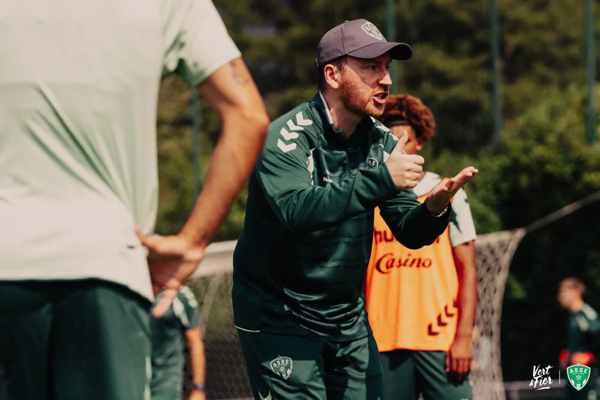 ASSE : La première décision forte imposée aux joueurs par Cathro