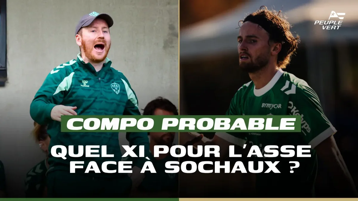 Sochaux - ASSE : Ian Cathro a choisi ses 11 hommes pour débuter