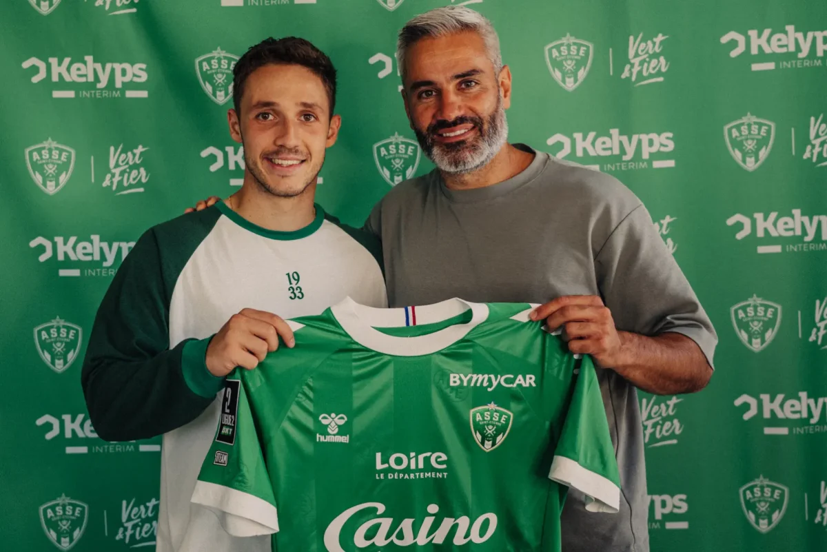 Mercato ASSE : "Mon but est de remonter en première division"