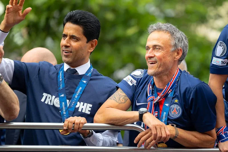 Pour Nasser Al-Khelaïfi, aucun doute : Luis Enrique est le meilleur entraîneur du monde