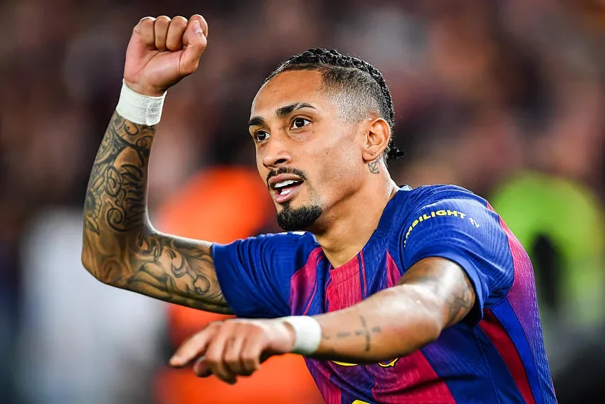 Raphinha ciblé par l’Arabie Saoudite : une offensive à 80 M€ se prépare, le Barça va se laisser tenter