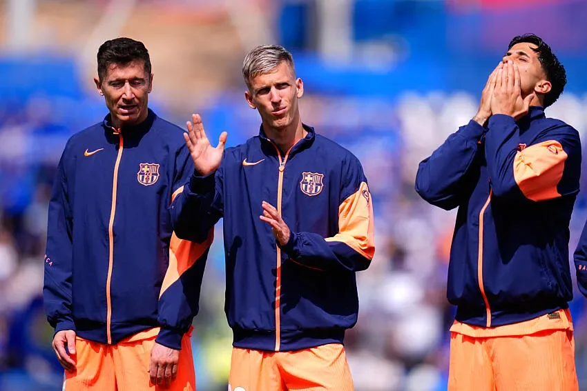 Dani Olmo met un vent à Arsenal