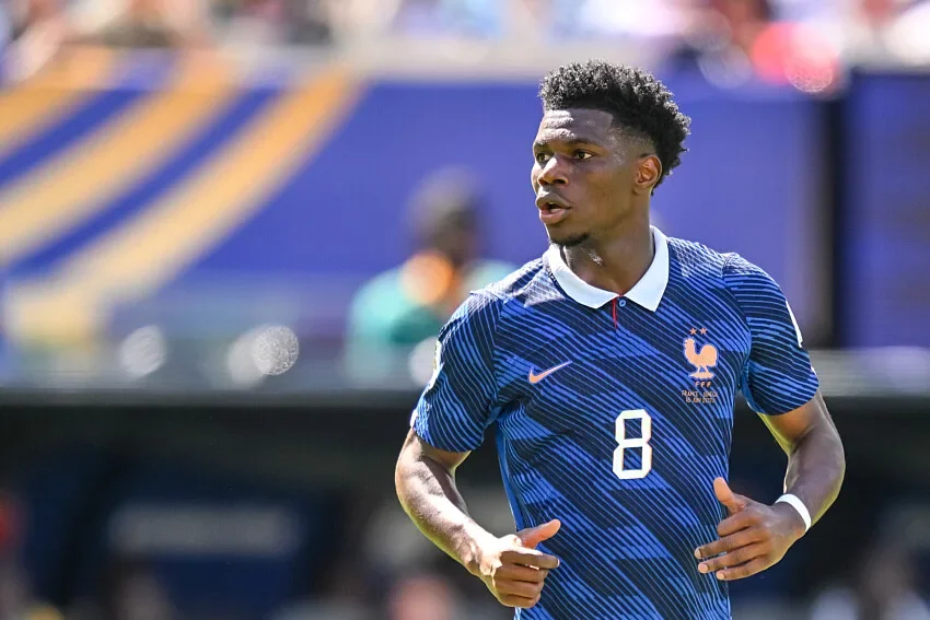 Équipe de France : Tchouaméni ménagé à l’entraînement, mais pas d’inquiétude