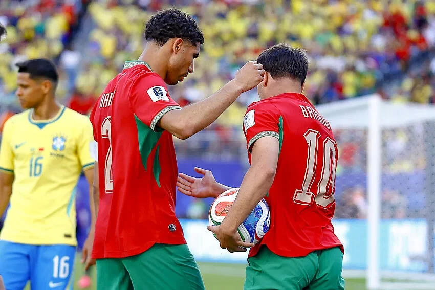 Maroc – Haïti : les compos officielles avec Hakimi et Brahim Diaz