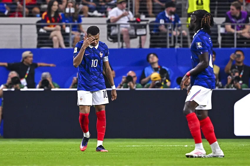 Mbappé peine à trouver les mots après l’élimination