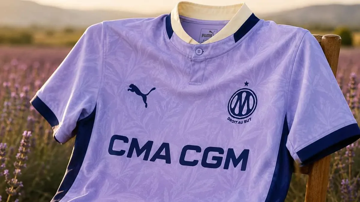OM : tout le monde déteste le nouveau maillot lavande