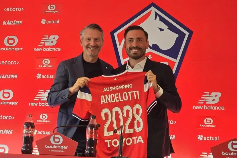 LOSC : Davide Ancelotti n’a pas peur de porter le nom de son père