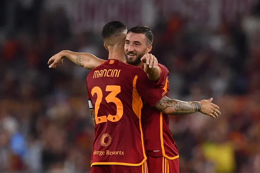 AS Roma : Cristante et Mancini prolongent, la Louve verrouille sa colonne vertébrale