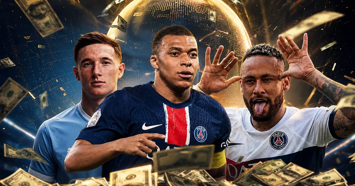 Mercato – Déjà 2 recrues de 2026 dans le Top 10 des transferts les plus chers de l’histoire du football