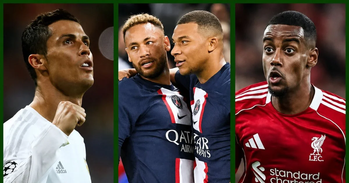 Le transfert le plus cher de chaque année depuis 2000 : de Figo à Mbappé