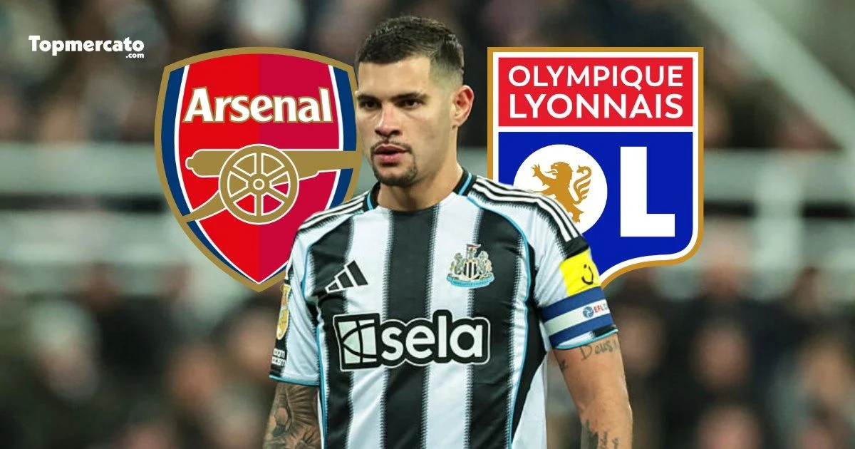 Mercato OL : Arsenal sur le point de recruter Bruno Guimaraes pour 87 M€, Lyon va récupérer une belle somme
