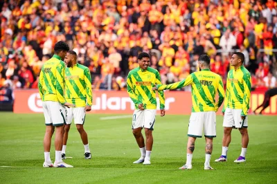 Beaucoup de jeunes présents dans le groupe du FC Nantes pour la dernière de la saison