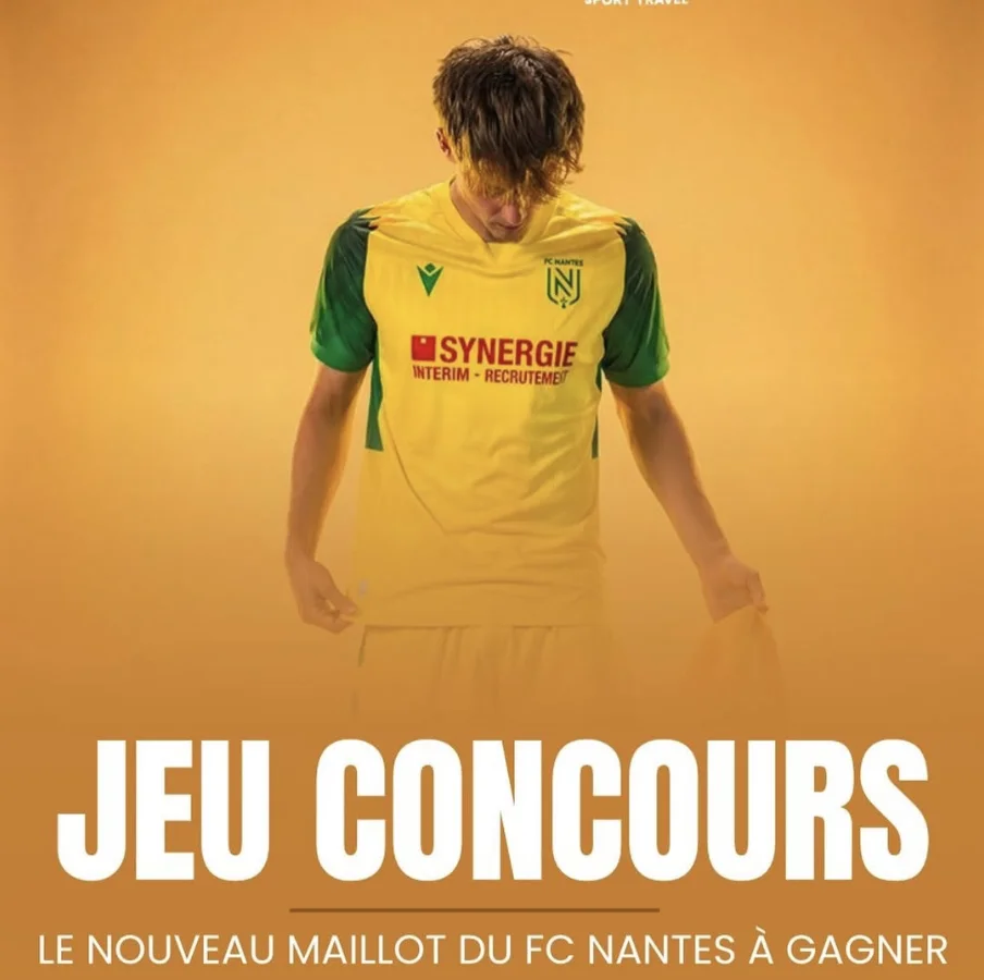 Jeu Concours. Tribune Nantaise vous fait gagner le nouveau maillot du FC Nantes