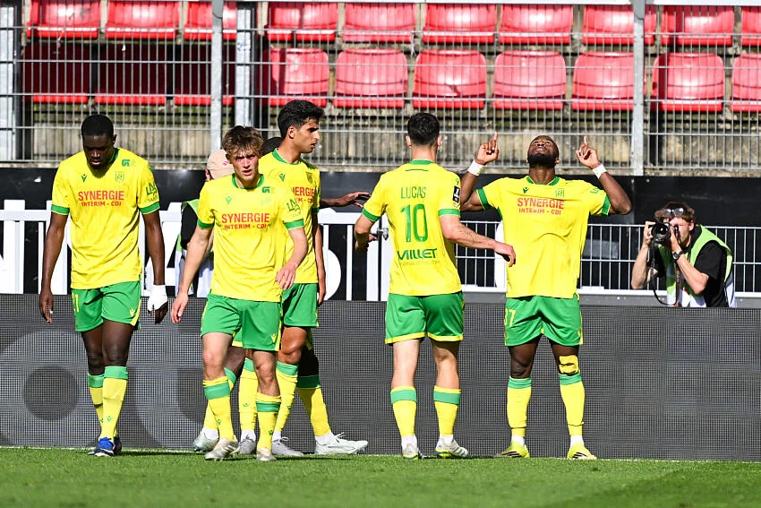 (Re)Découvrez les 5 buts du FC Nantes face au FC Fleury 91